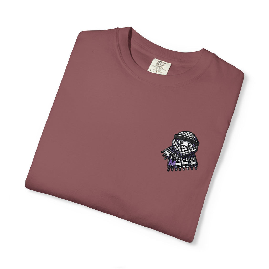 Embroidered Keffiyeh Buddy Comfort Colors® Tee — 6 Colors, S–4XL