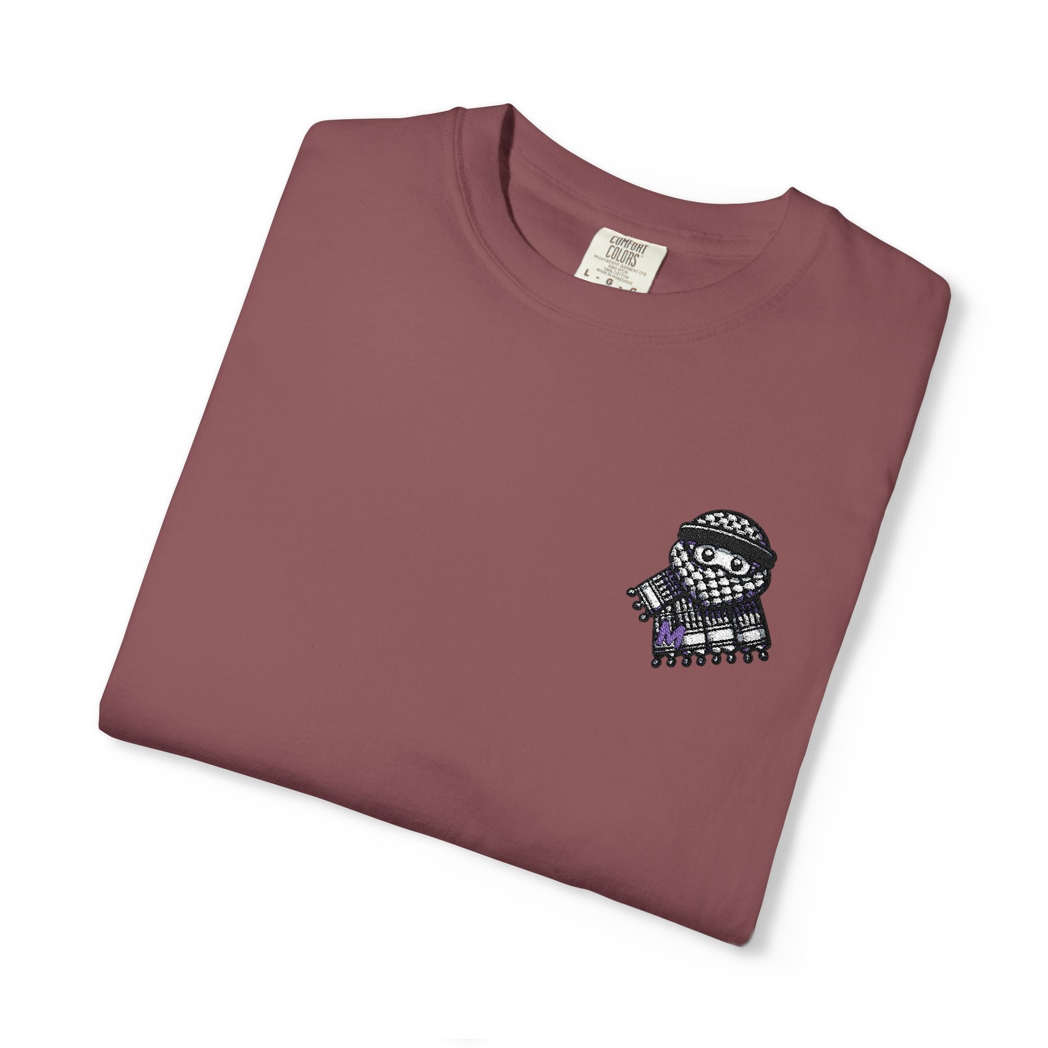 Embroidered Keffiyeh Buddy Comfort Colors® Tee — 6 Colors, S–4XL