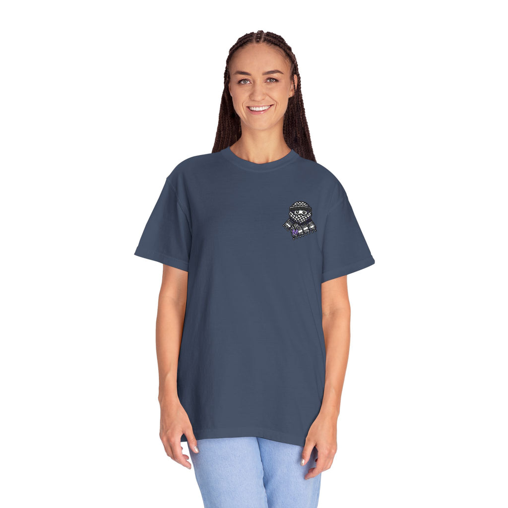 Embroidered Keffiyeh Buddy Comfort Colors® Tee — 6 Colors, S–4XL
