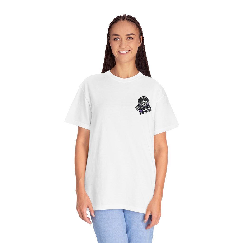 Embroidered Keffiyeh Buddy Comfort Colors® Tee — 6 Colors, S–4XL