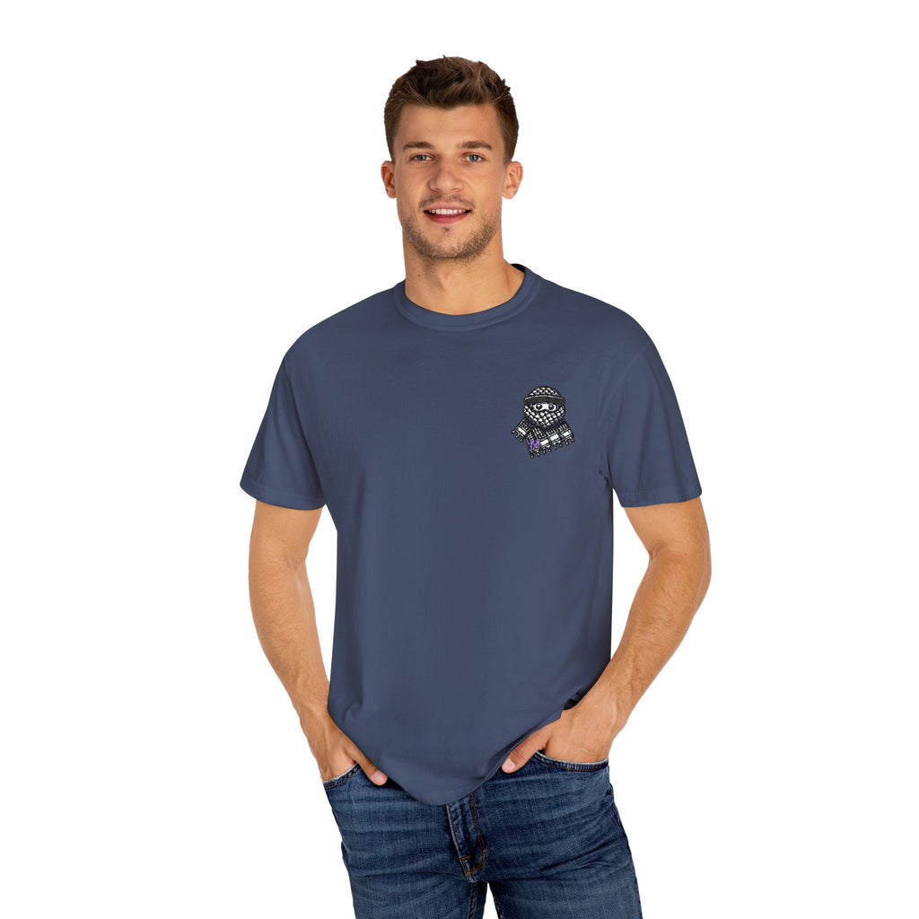 Embroidered Keffiyeh Buddy Comfort Colors® Tee — 6 Colors, S–4XL