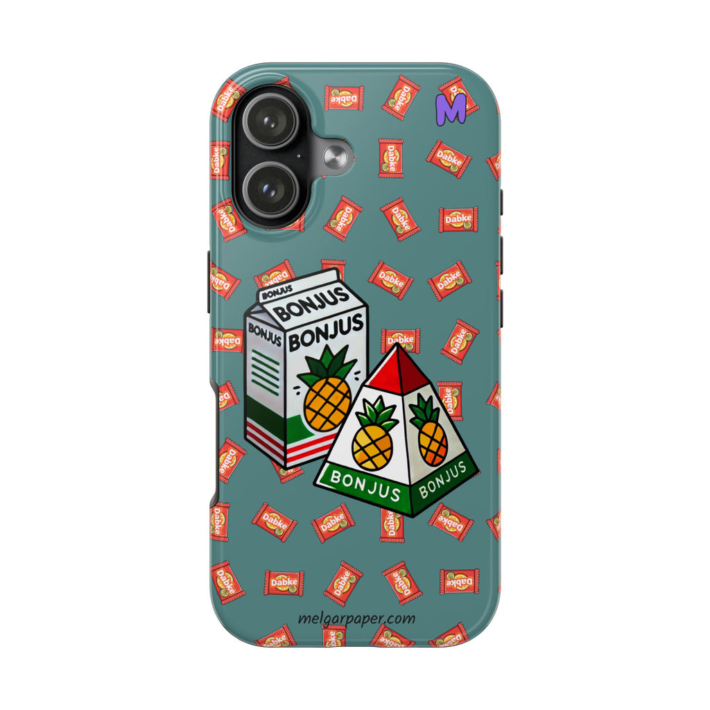 Tough Phone Case - Lebanese Pineapple Juice Design, Durable Protection