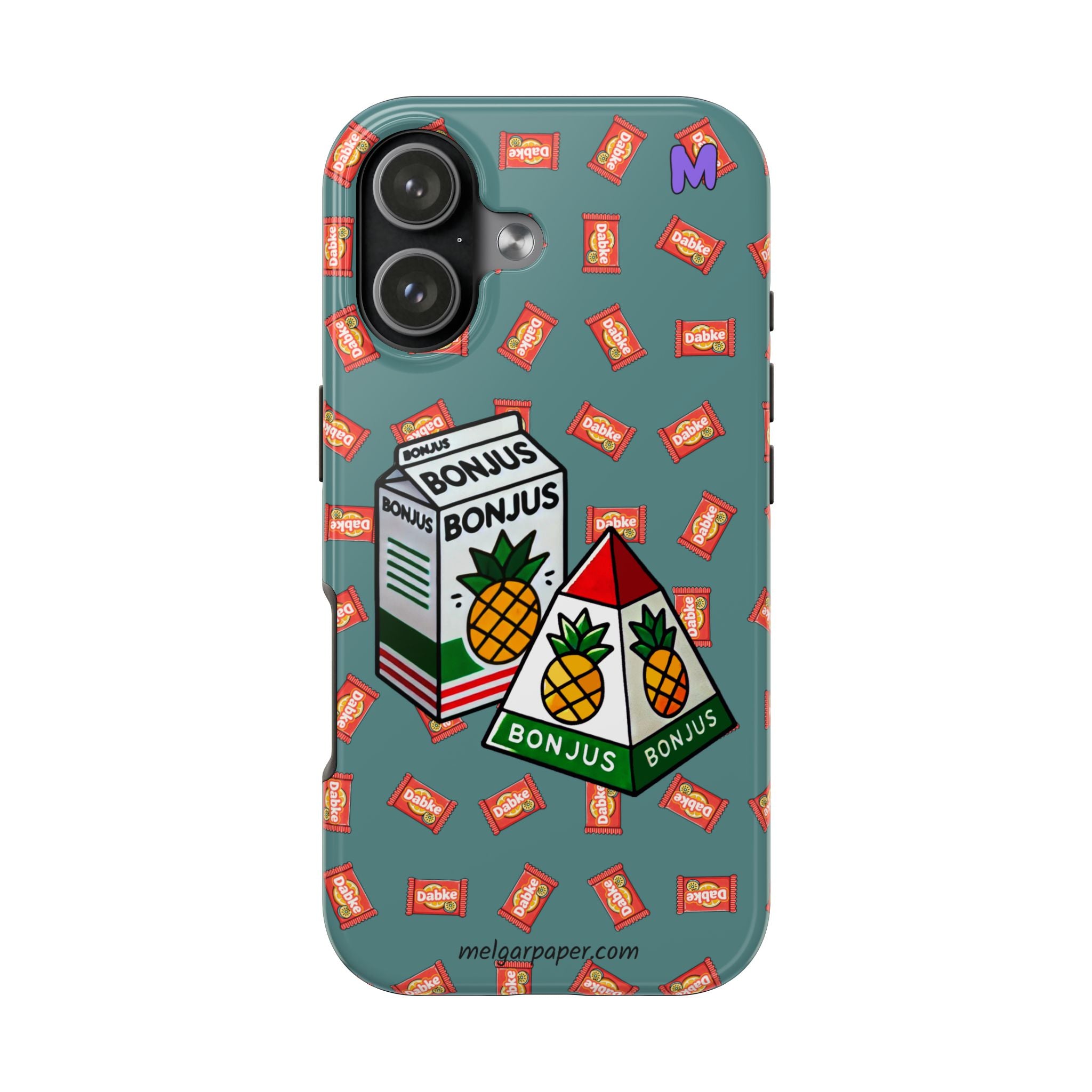 Tough Phone Case - Lebanese Pineapple Juice Design, Durable Protection