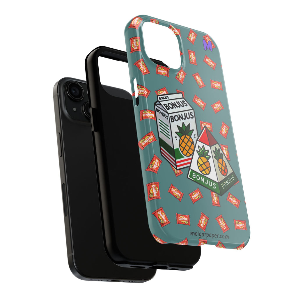 Tough Phone Case - Lebanese Pineapple Juice Design, Durable Protection