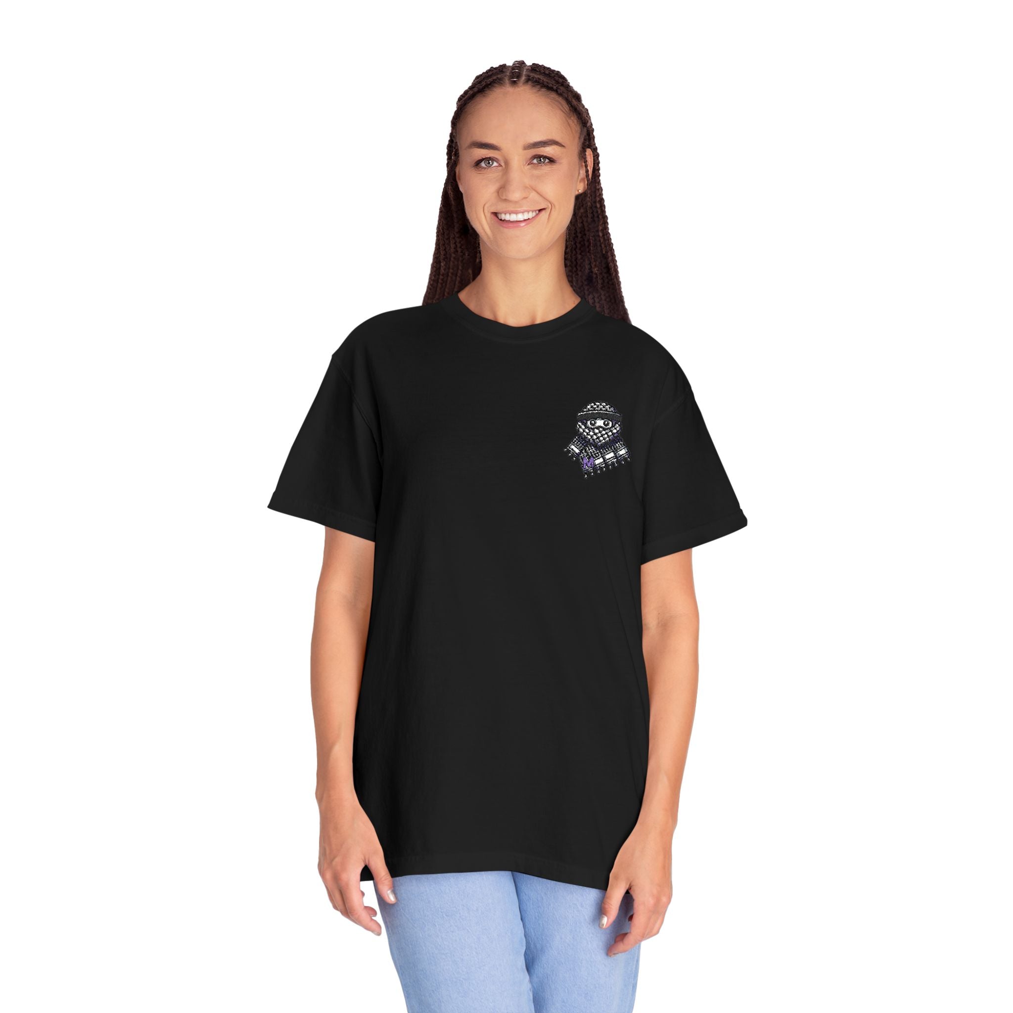 Embroidered Keffiyeh Buddy Comfort Colors® Tee — 6 Colors, S–4XL