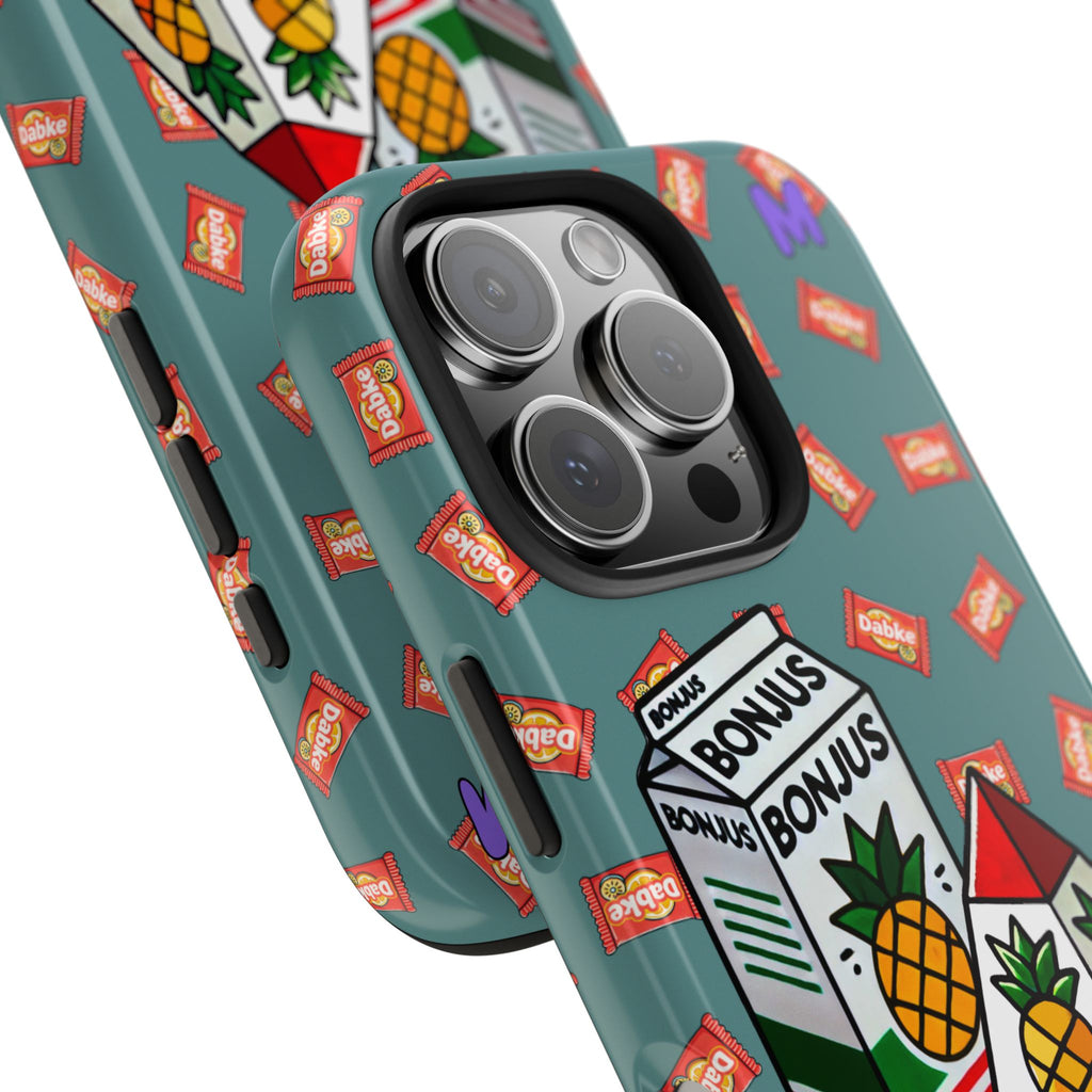 Tough Phone Case - Lebanese Pineapple Juice Design, Durable Protection
