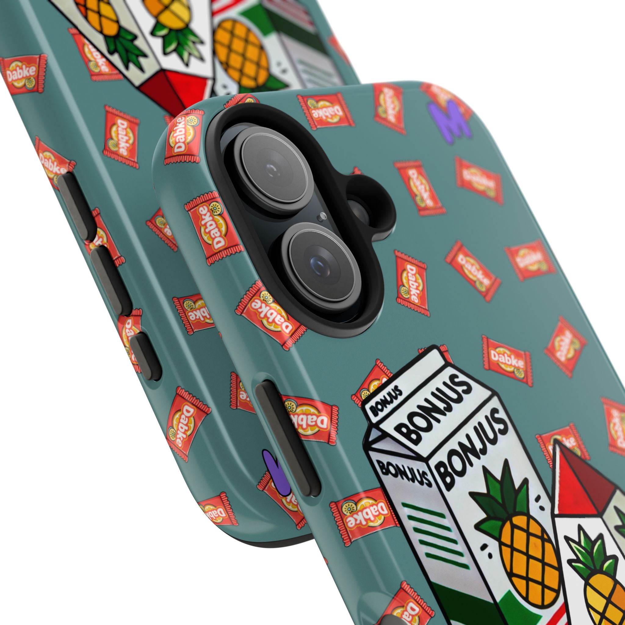 Tough Phone Case - Lebanese Pineapple Juice Design, Durable Protection