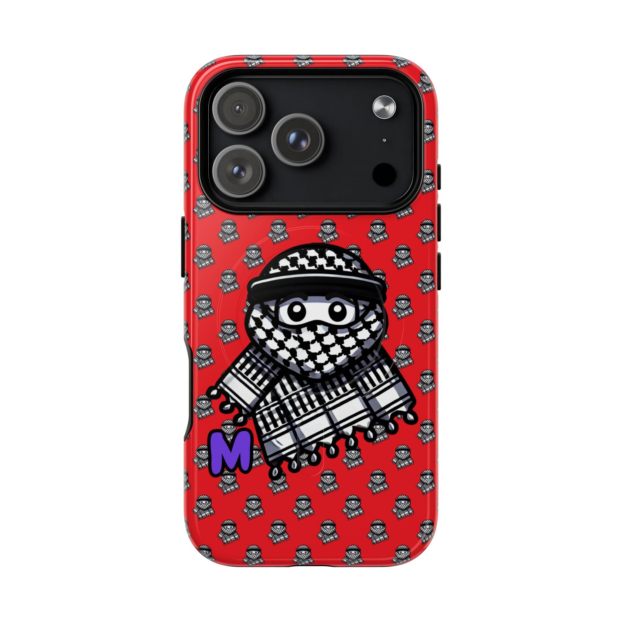 Keffiyeh Design MagSafe® Phone Case – Dual Layer Protection with Cultural Style