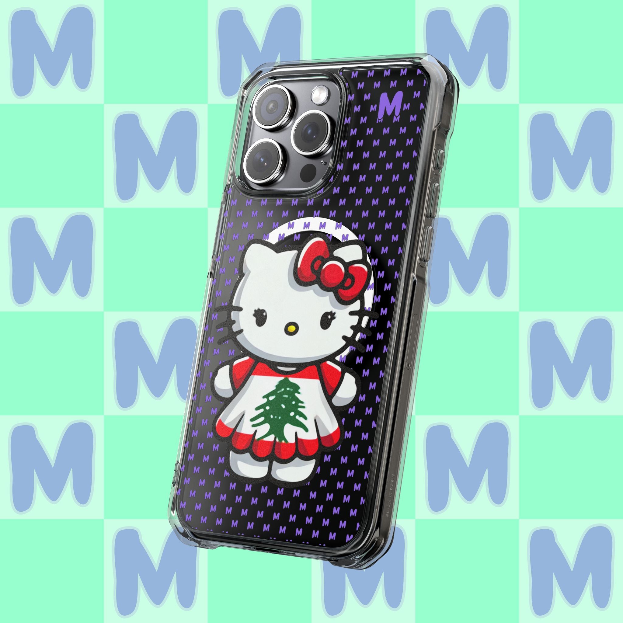 Kawaii Lebanese Pride Cedar Tree Dress Phone Case