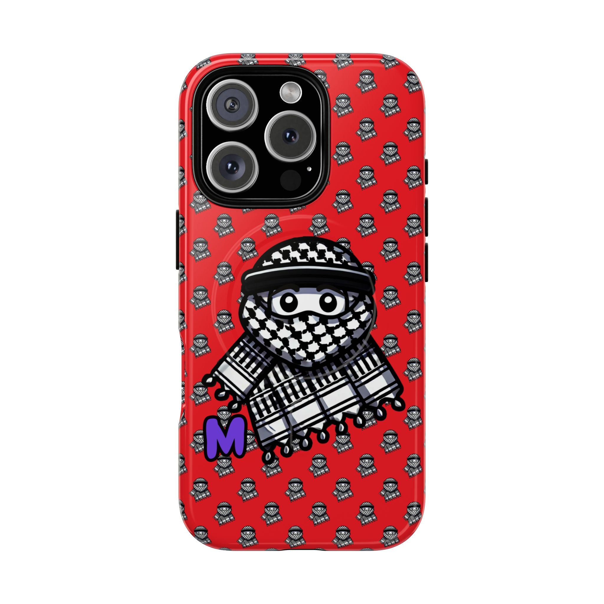 Keffiyeh Design MagSafe® Phone Case – Dual Layer Protection with Cultural Style