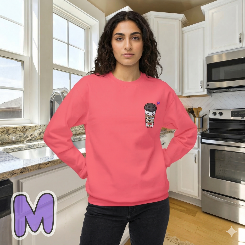 The Lebanese Coffee Snob & Man'oushe Cultural Sweatshirt
