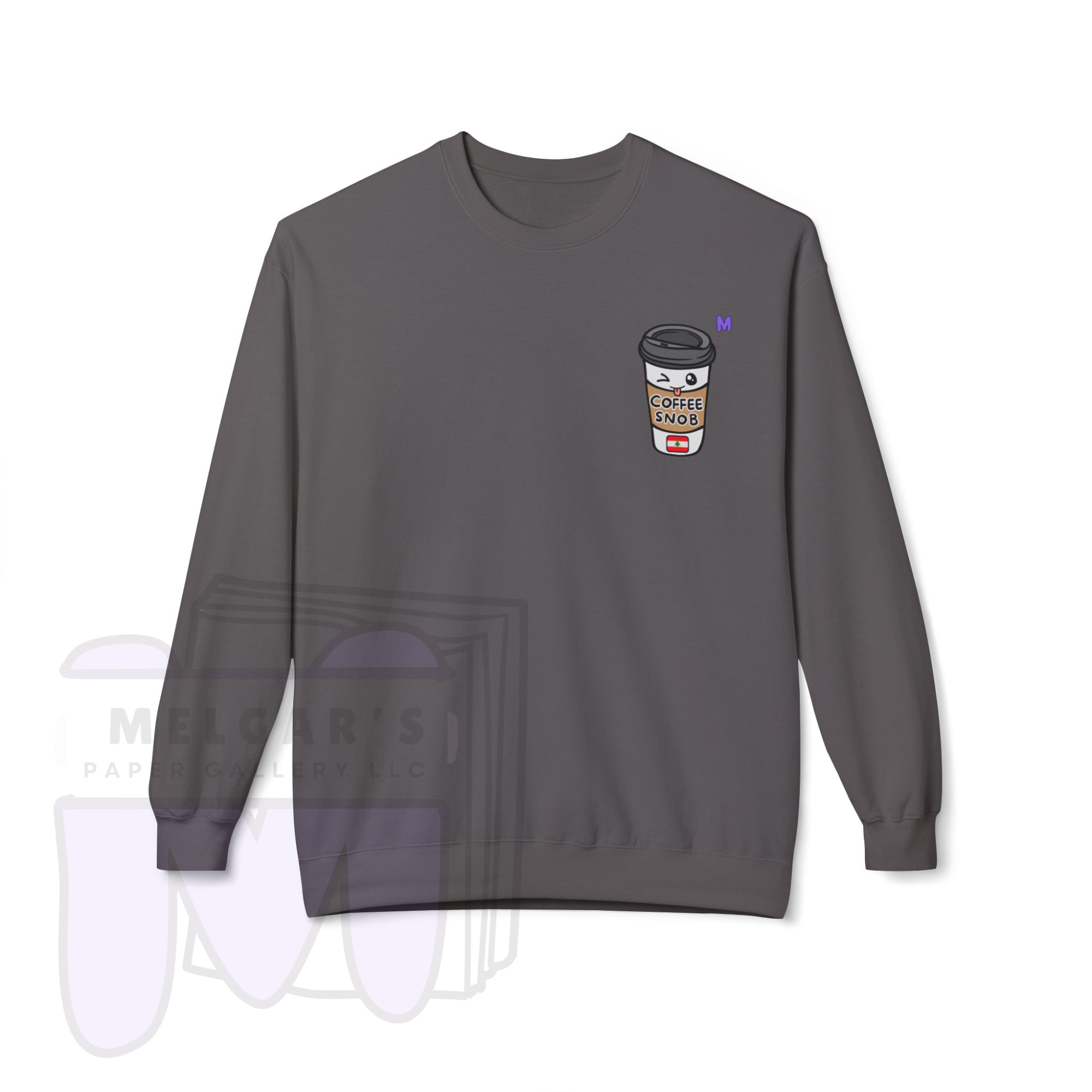 The Lebanese Coffee Snob & Man'oushe Cultural Sweatshirt