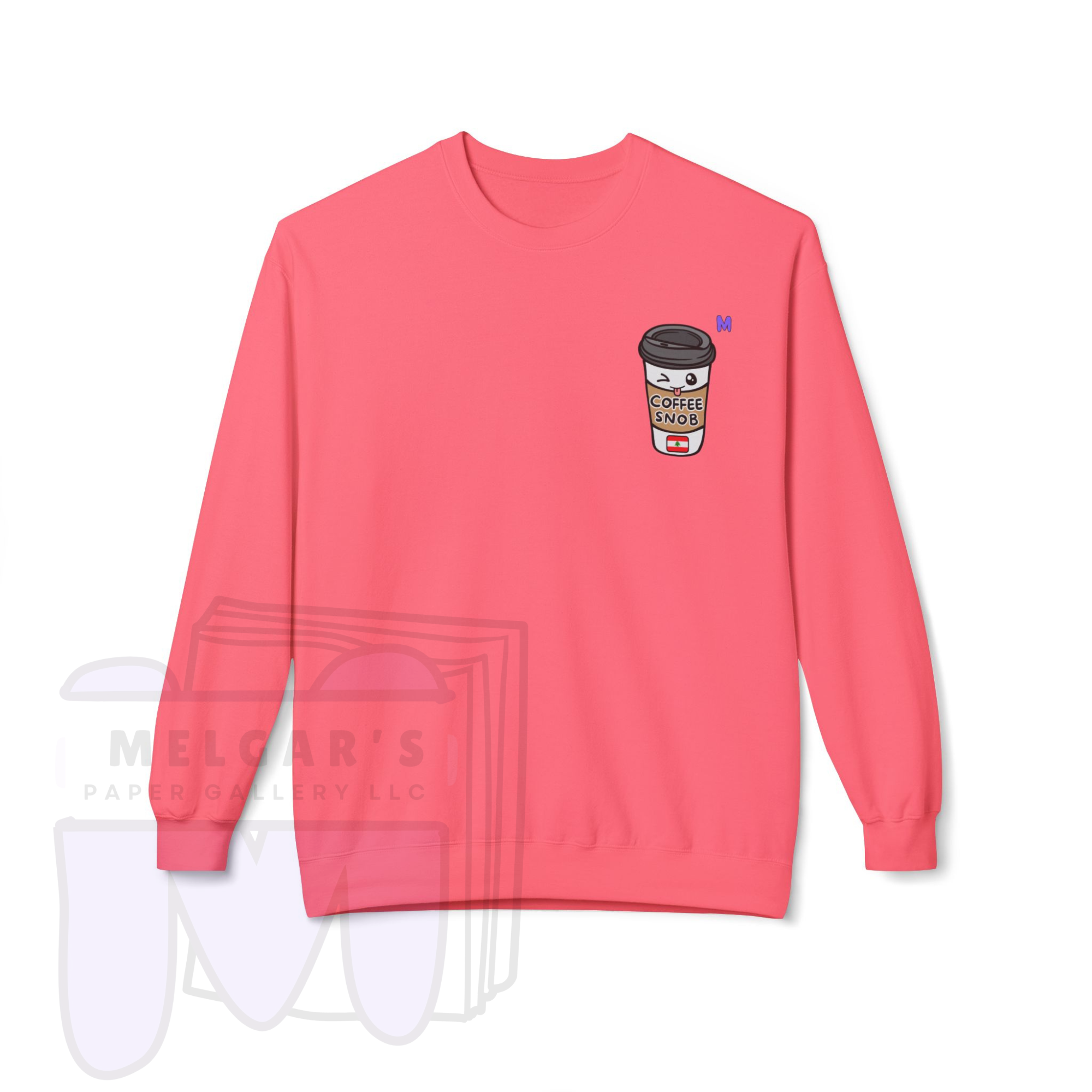 The Lebanese Coffee Snob & Man'oushe Cultural Sweatshirt