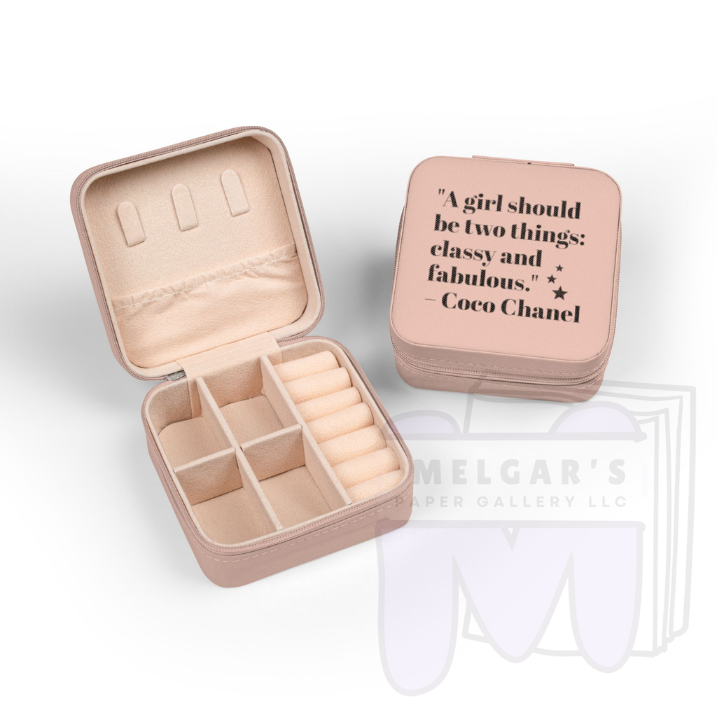 Melgar's Teacher Appreciation Jewelry Travel Case
