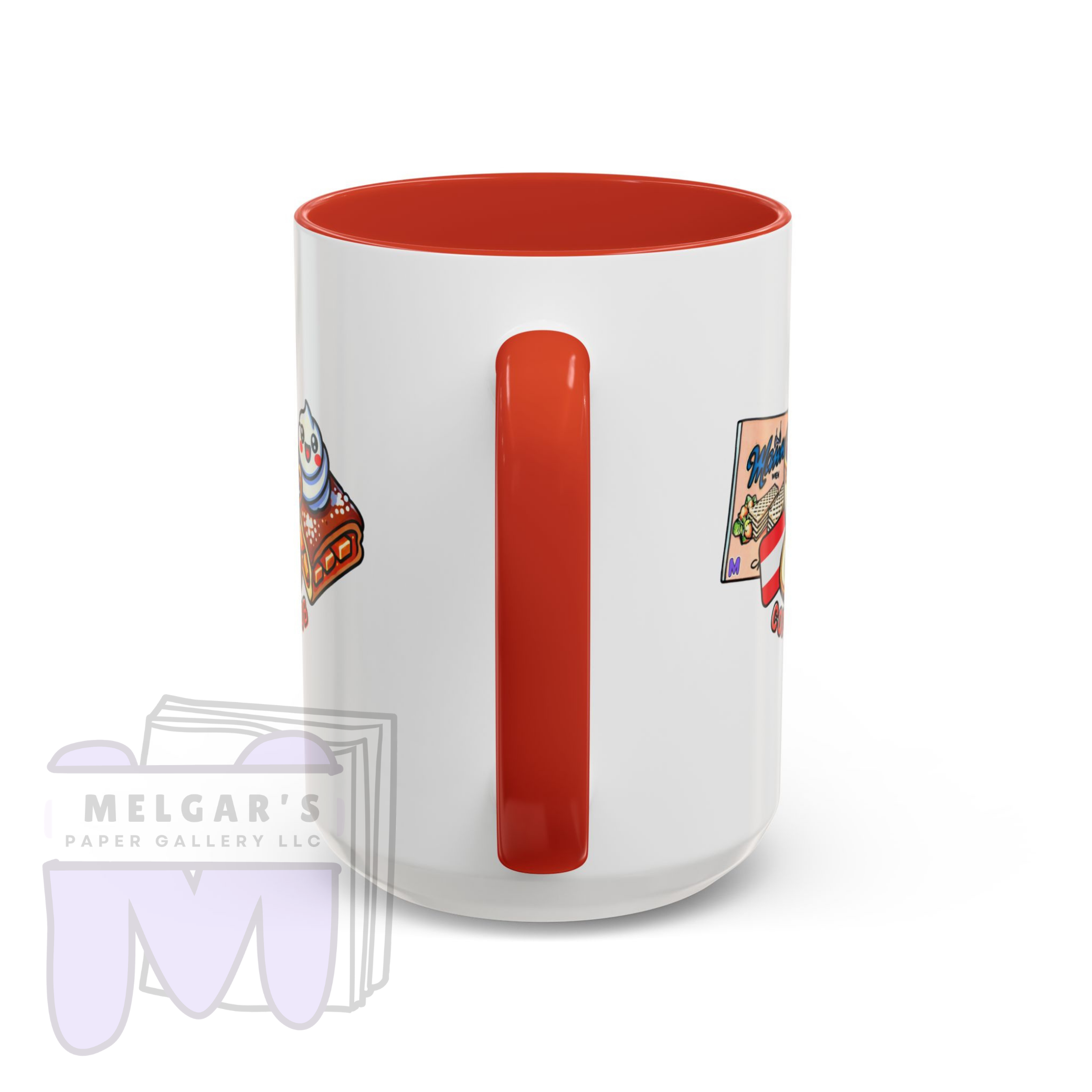 Austria Coffee Snob Mug Custom Gift Viennese Melange and Apfelstrudel