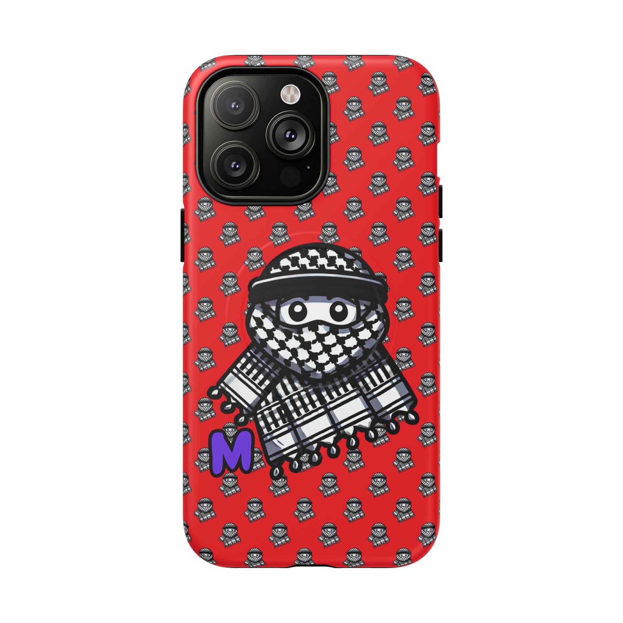 Keffiyeh Design MagSafe® Phone Case – Dual Layer Protection with Cultural Style