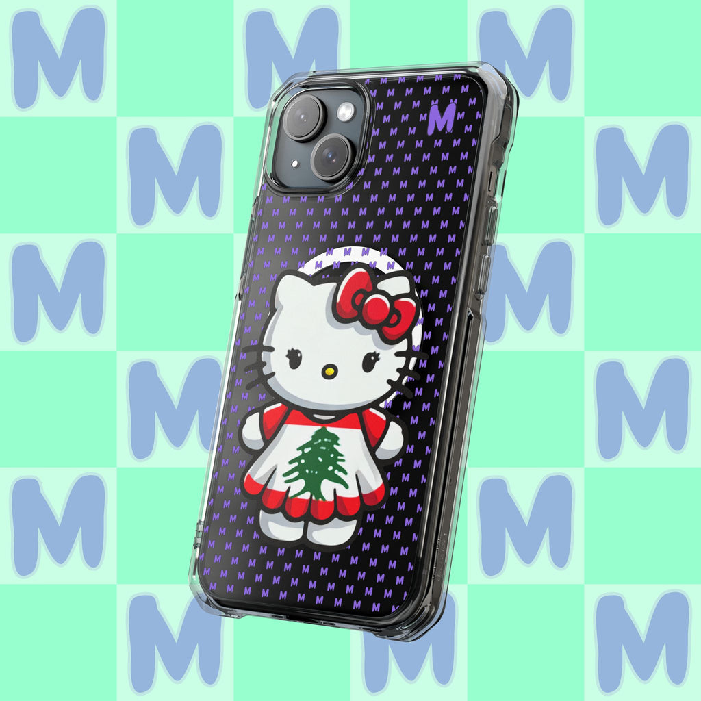 Kawaii Lebanese Pride Cedar Tree Dress Phone Case