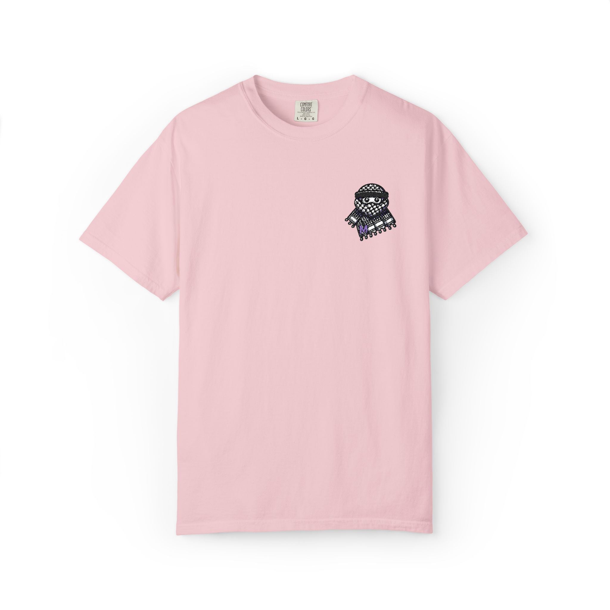 Embroidered Keffiyeh Buddy Comfort Colors® Tee — 6 Colors, S–4XL