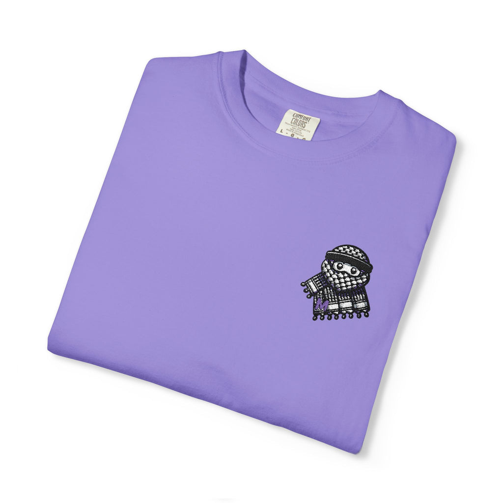 Embroidered Keffiyeh Buddy Comfort Colors® Tee — 6 Colors, S–4XL
