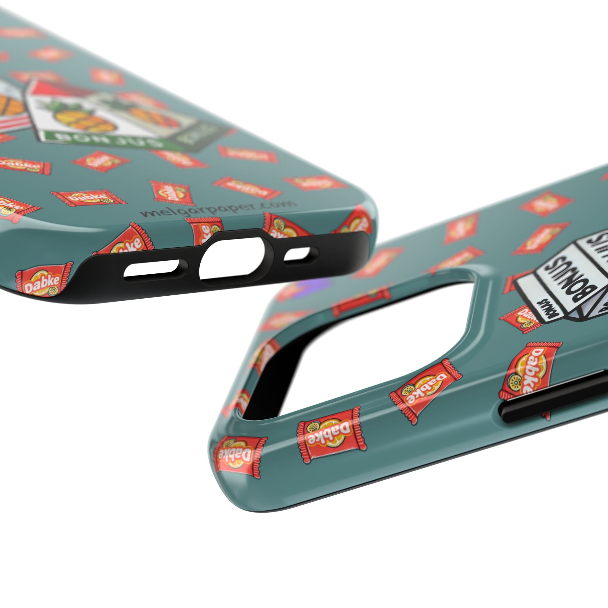 Tough Phone Case - Lebanese Pineapple Juice Design, Durable Protection