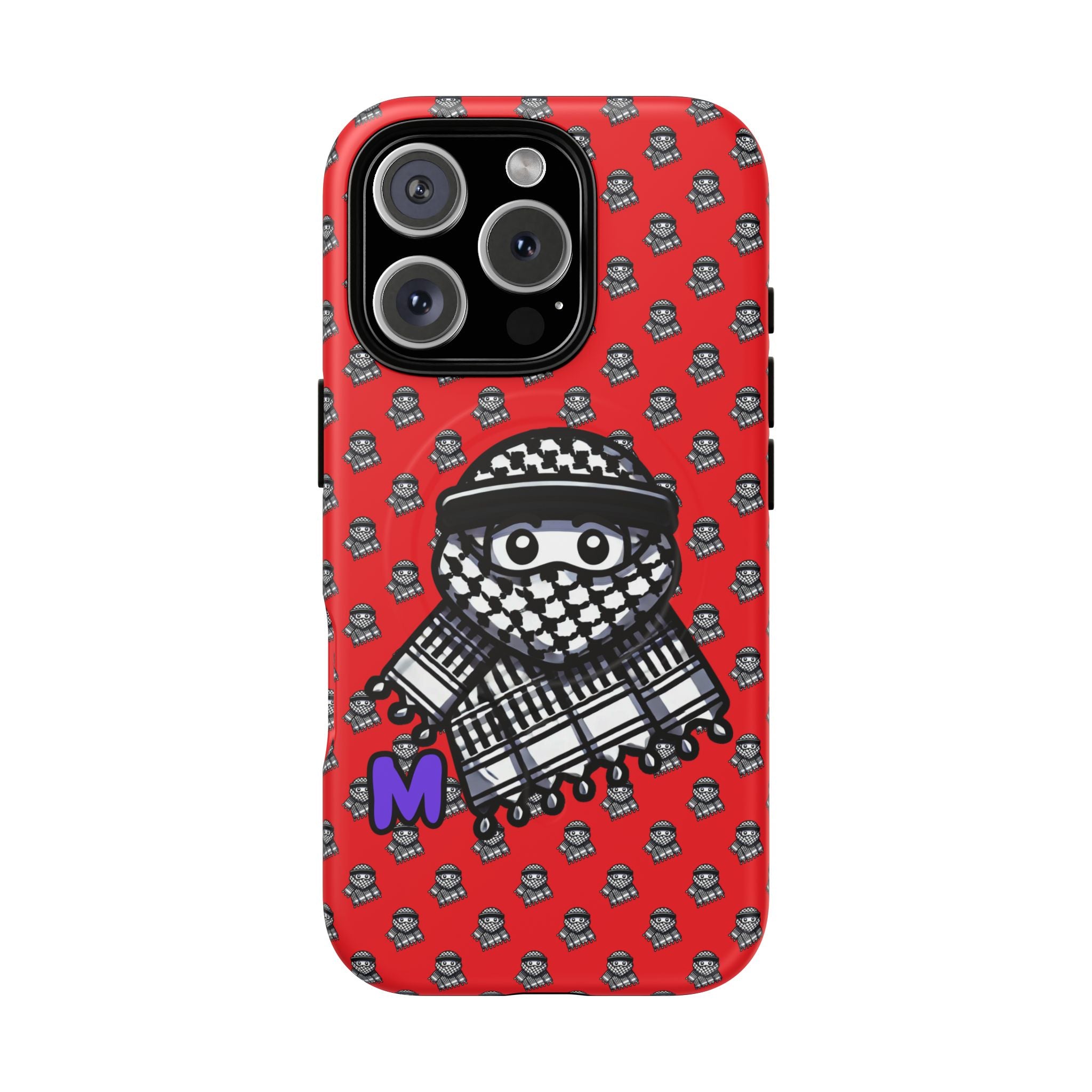 Keffiyeh Design MagSafe® Phone Case – Dual Layer Protection with Cultural Style