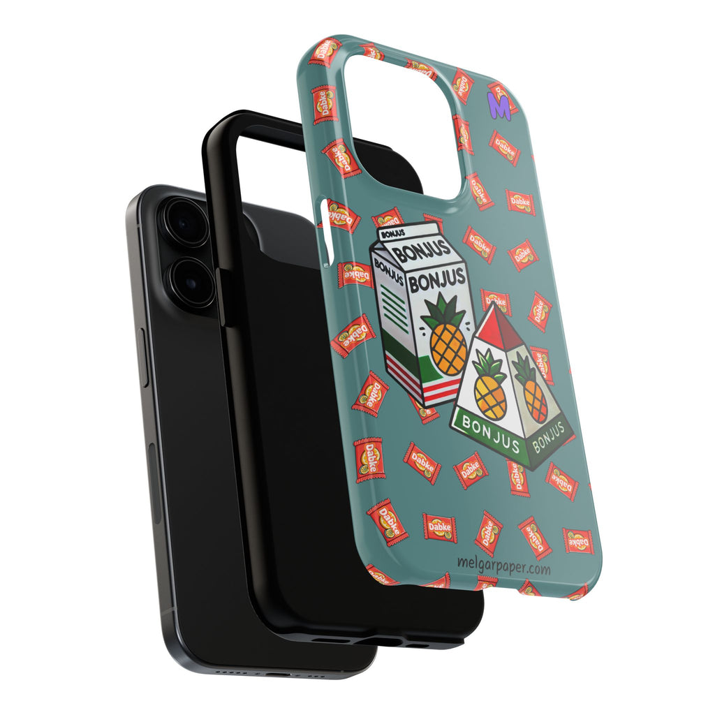 Tough Phone Case - Lebanese Pineapple Juice Design, Durable Protection