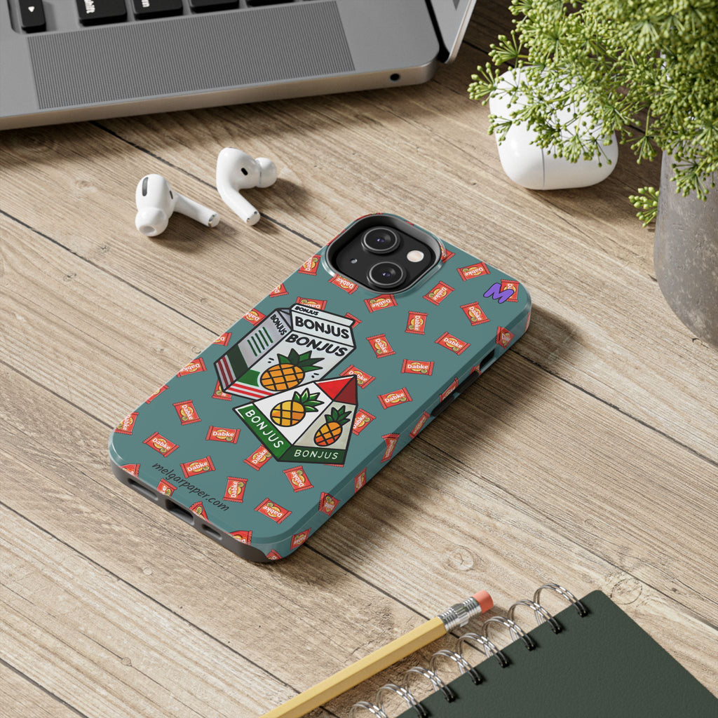 Tough Phone Case - Lebanese Pineapple Juice Design, Durable Protection